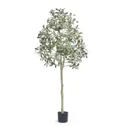 150cm Artificial Olive Tree Green Natural Tall Faux Lifelike