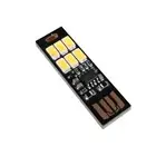 Cool/Warm White 5V USB Stick 5630 LED Night Light Dimmable Touch Panel Swtich E