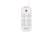 Huntkey SAC607C 6 Outlets Surge Protector Powerboard with 2x USB-A & 2x USB-C