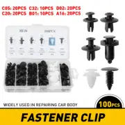 Clip Fender Trim Car Auto Push Pin Bumper Rivet Door Retainer Panel Fastener Kit (for: MG)