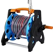 Garden Hose Reel - Tube Storage Roller Management Winder,Outside Watering Hose Storage Reels for Yard, Park, Patio, Backyard, Lawn