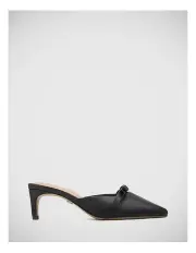 [Wittner] Joya Leather Kitten Heel Mule in Black