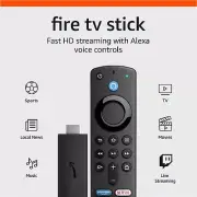 Amazon Fire TV Stick, HD, sharp picture quality, fast streaming, free & live TV,