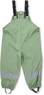 [Sterntaler] Baby Unisex Rain Trousers, Children's Straps, Rain Bib Trousers, Waterproof with Press Stud and Taped Seams