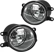 XISII Car Front Bumper Daytime Running Driving Lamp Fit For Toyota Vios Yaris Sedan 2007-2013 Fog Lights Kits With Switch Wiring daytime running lights for cars