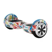 Australia Hoverboard 6.5" Wheel Hoverboard Self Balancing Scooter - White Graffiti
