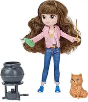 Wizarding World, 20.3cm Brilliant Hermione Granger Doll Gift Set with 5 Accessories and 2 Outfits, Kids’ Toys for Girls Aged 5 and Up
