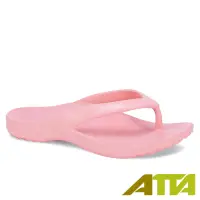 在飛比找Yahoo奇摩購物中心優惠-ATTA 足弓支撐夾腳拖鞋-粉色