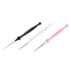 3pcs Set Nail Dotting Tools Set Nail Line Pen Liner Nail Art Brush