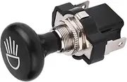 12V Car Headlight Push Pull Light Switch Cart EZGO Universal Metal Plastic Black Voltage 12V