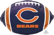 Anagram 18" Large Shape Chicago Bears Team Colors Football Balloon