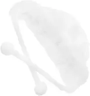 [LIFKOME] Fox Plush Hooded Hat Fluffy Hats Women's Hats & Caps Faux Hood Ears Hat Plush Women's Warm Hat Cute Beanie Ear Pom Hat Cute Fox Hats Plush Warm Hat Snow Hat Polyester White