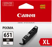 Canon CLI-651XL High Yield Black Ink Cartridge