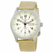 Seiko 5 Automatic Beige Dial Men's Watch SNZG07J1 + Worldwide Warranty AU*au