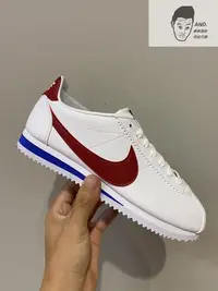 在飛比找Yahoo!奇摩拍賣優惠-【AND.】NIKE CLASSIC CORTEZ 白紅藍 