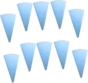 ELAYARD 10pcs Eva Piping Bags for Cake Decorating Reusable Icing Bags with Textured Grip for Pastry Cookies and Easy to Use Squeezing Tools
