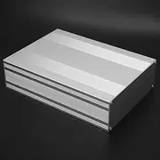 54x145x200mm Aluminum Project Box DIY PCB Junction Casing Split-Type Matte Silver Enclosure Box/Cover
