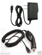 Car+Wall Charger for Verizon LG Spectrum VS920, Revere VN150, Octane, Intuition