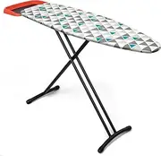 Duwee Wide Ironing Board 15" x 48" with Unique Retractable Iron Rest, Adjustable Height, Extra Thick Cover