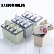 4 Cells Popsicle Moulds Ice Cream Block Frozen Molds DIY Dessert Mould Icy Pole