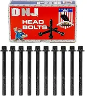 DNJ HBK635 Head Bolt Kit for 2007-2016 / Nissan / 1.8L, 2.0L / L4 / 16V / DOHC / 122cid / MR18DE, MR20DE