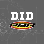 D.I.D DID/PBR Chain Kit 520VX3 14/52 Standard - Ultra-Light Self-Cleaning Hard Anodized Rear Sprocket