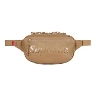 台灣現貨 Supreme SS21 Week Waist Bag字母大Logo網 格輕質拉鍊開合 尼龍 斜挎包胸包腰包