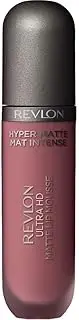 Revlon Liquid Lipstick, Face Makeup, Ultra HD Matte Lip Mousse, Longwear Rich Lip Colors in Plum/Berry, 830 Death Valley, 0.2 Fl Oz