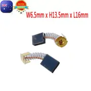 Carbon Brushes For Ryobi EMS18255CL 1800w CB153 Drop Saw 6.5mm X 13.5mm X16mm OZ