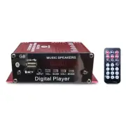 200W 2 Channel bluetooth Mini HIFI Power Amplifier Audio Stereo Amp Home Car FM