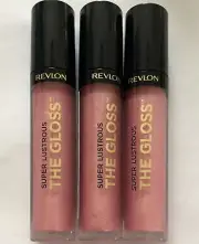 (3) Revlon Super Lustrous The Gloss High Shine Lipgloss, 203 Lean In