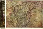Wall Art Print Western North Carolina - Panoramic Map by Lantern Press, 18" x...