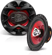 CH6530 Chaos Series 6.5 Inch Car Door Speakers - 300 Watts (Pair), 3 Way, Full R