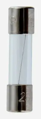 Jandorf GMA 5 Amp Fast Acting Glass FUSE 2 pk Withstand Overload 250 Volt 60687