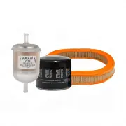 Fram Filter Service Kit Oil Air Fuel for Ford Laser KA KB KC E3 Meteor GA