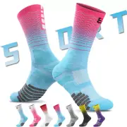 Anti-slip Football Socks Men Women Non-slip Soccer Basketball Tennis Sport Socks