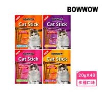 在飛比找momo購物網優惠-【BOWWOW】Cat Stick 貓咪化毛點心 3pcs/