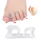 1 Pair Toe Separators Spacer Straightener Thumb Toe Separators Bunion Correc