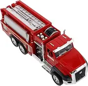 KOMBIUDA Engineering Vehicle Alloy Fire Truck for Boys and Aged Safe Pretend Play Construction Vehicles Realistic Little Fireman Model