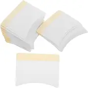 GANAZONO 40pcs Cotton Pads for Makeup Removal Lint Face Wipes Gentle Eye Mask Applicators Suitable for Sensitive Versatile Use for Skincare and Lash Extension Glue