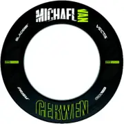 Winmau MVG Retro Dartboard Surround one piece Michael Van Gerwen