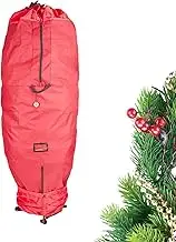 Standing Christmas Tree Storage Bag, Tearproof Christmas Tree Cover, Upright Christmas Tree Storage Bag Tree Covers, Waterproof Dustproof Organizer for 8ft Trees