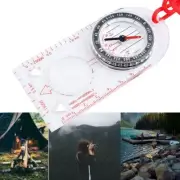 Transparent Orienteering Navigation Multi-function Baseplate Compass Hiking