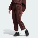 【ADIDAS 愛迪達】PANT 女 長褲 運動 經典 復古 三葉草 休閒 燈芯絨 寬鬆 中腰 舒適 咖啡(II8083)