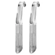 2 Pcs Tea Strainer with Fine Mesh, Tea Steeper, for Loose Leaf Tea, Silver