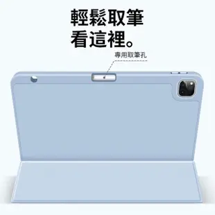 【Apple】2022 iPad Pro 11吋/WiFi/256G(A02觸控筆+智慧筆槽皮套組)