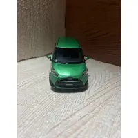 在飛比找蝦皮購物優惠-Toyota sienta 綠色 1/30 日規原廠模型車