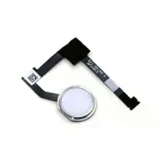 New Home Button Keypad Flex Cable Ribbon For iPad 6 / Air 2 A1567 A1566 White