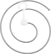 Coat Hanger Spiral Laundry Drying Hanger Round Hanger for Multi Hanger Quilt Drying Metal Hangers Quilt Bedspread Spiral Laundry Drying Rack Clothing Plastic to Rotate Spiral Piece