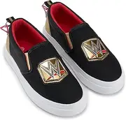 [WWE] Boys Championship Belt Sneakers - John Cena, Roman Reigns, Seth Rollins World Wrestling Champion Belt Slip On Shoes